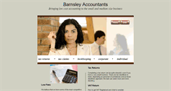 Desktop Screenshot of barnsley-accountants-online.co.uk