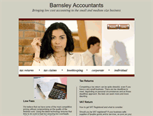 Tablet Screenshot of barnsley-accountants-online.co.uk
